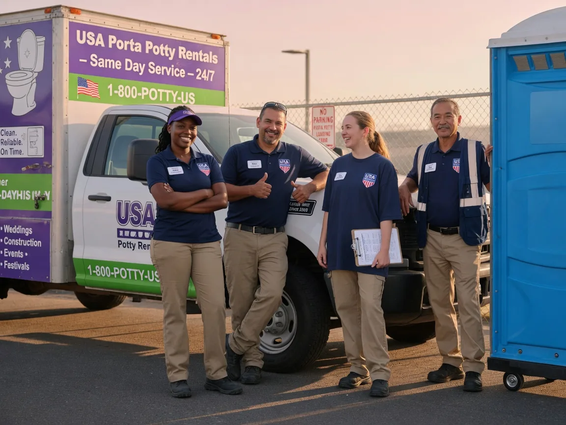 Porta Potty Rental company in New Castle, IN